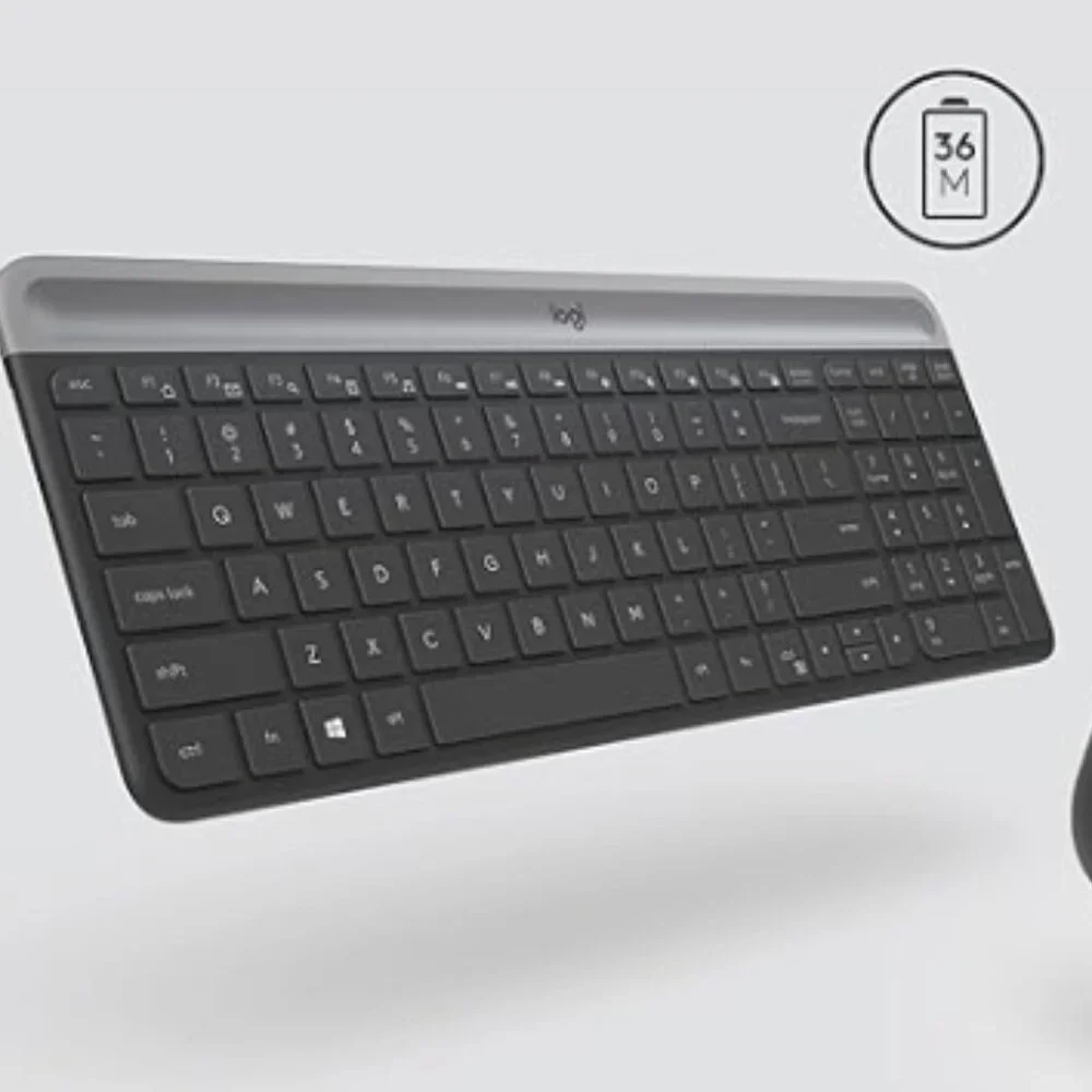 Logitech MK470 Slim Wireless Keyboard and Mouse Combo